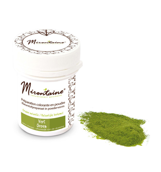 Préparation colorante - origine naturelle bio "vert" 10g Préparation colorante - origine naturelle bio "vert" 10g