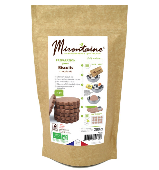 Préparation biscuits chocolatés Bio Préparation biscuits chocolatés Bio